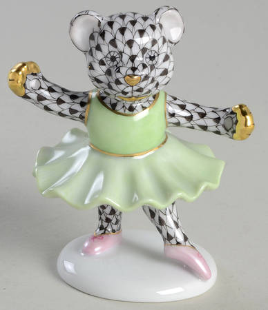 Childrens's Gifts & Toys Ballerina Bear-Black - No Box