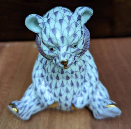 Bears Baby Bear Sitting-Lilac - No Box