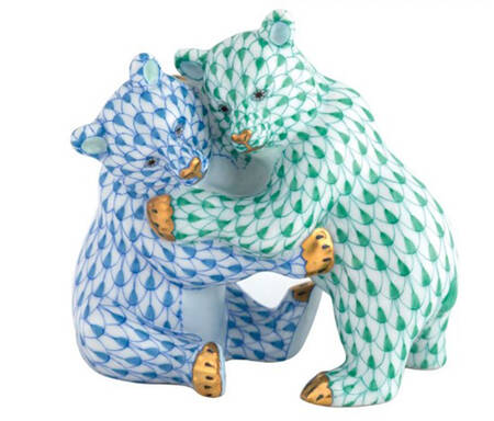 Bears Bear Hug- Green/Blue - No Box