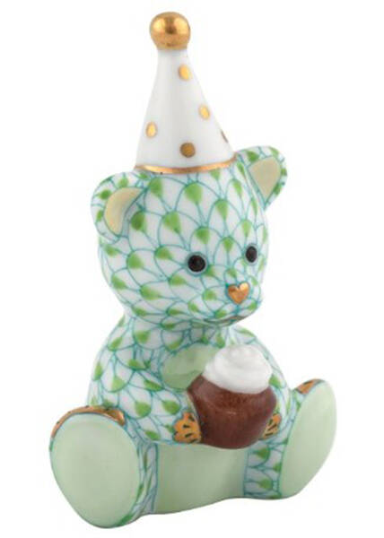 Childrens's Gifts & Toys Birthday Bear-Keylime - No Box