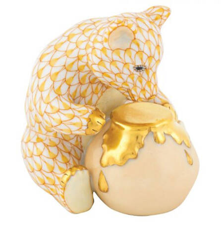 Bears Bear With Honey Pot- Buterscotch - No Box