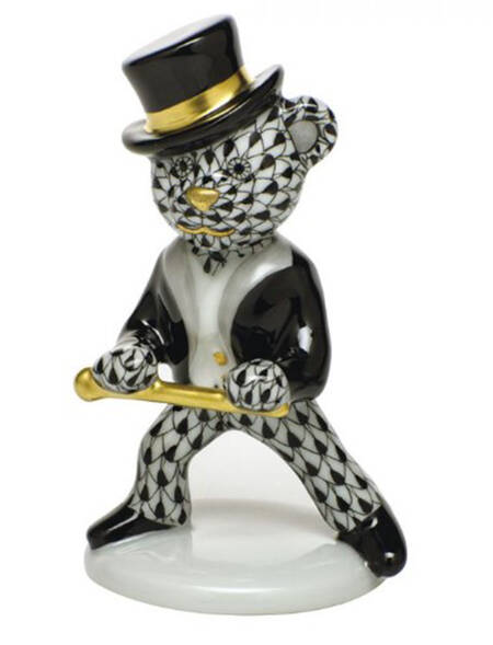 Childrens's Gifts & Toys Tap Dance Bear-Black - No Box