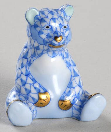Bears Mini Bear Sitting- Blue - No Box