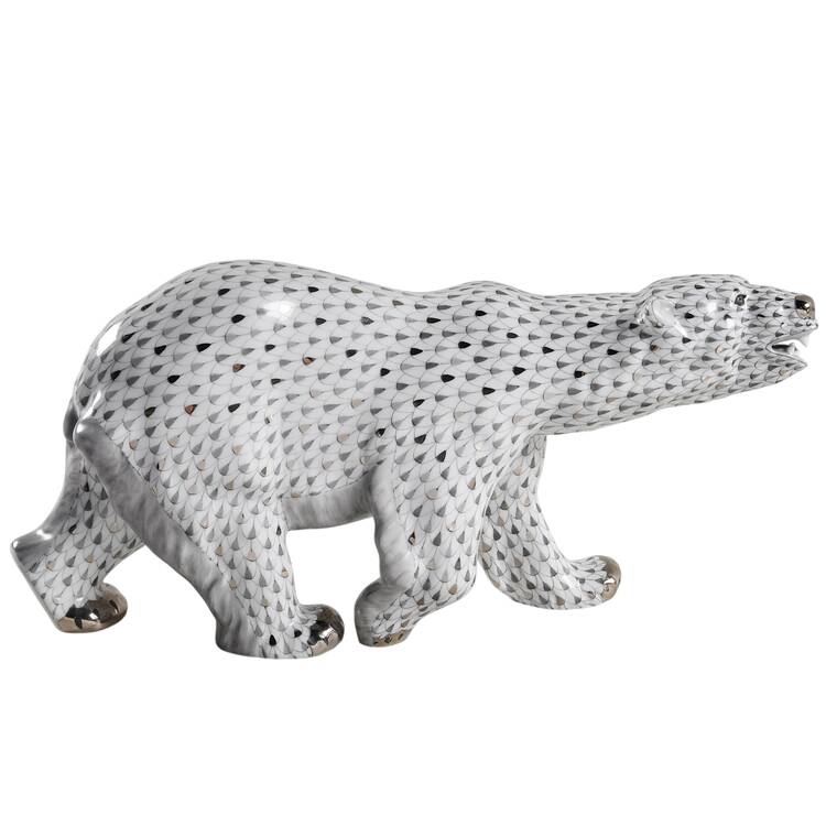 Bears Polar Bear-Platinum - Boxed