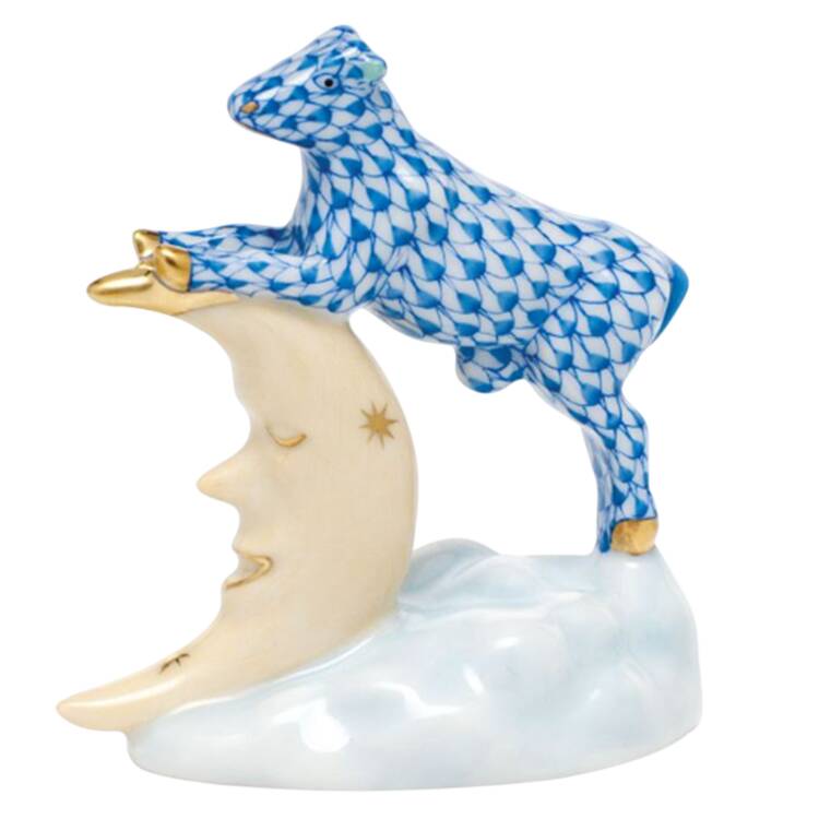 Nursery Rhymes-Fairy Tales The Cow Jumped Over The Moon-Blue - No Box