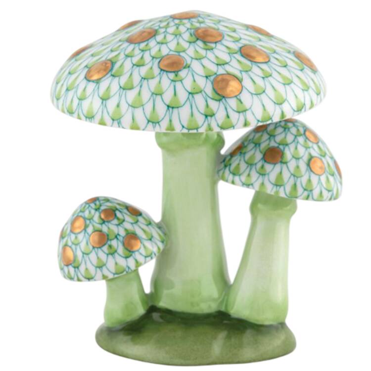 Fruits & Vegetables Mushroom Trio-Keylime - No Box 42
