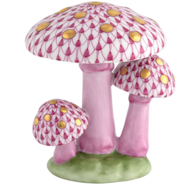 Fruits & Vegetables Mushroom Trio-Raspberry - No Box
