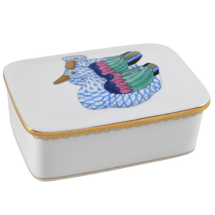 Boxes Cigarette Box W/Two Ducks - No Box