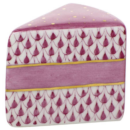 Manmade Objects Slice Of Cake- Raspberry - No Box