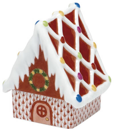 Manmade Objects Gingerbread House- Rust - No Box