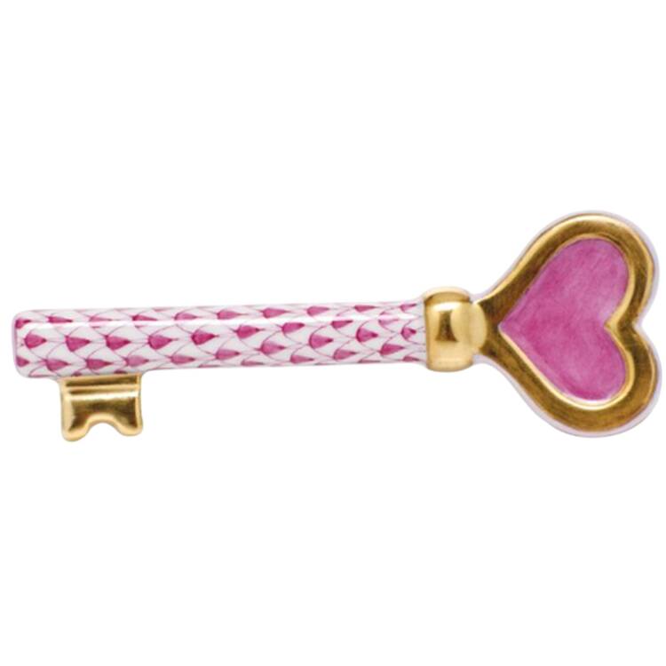 Manmade Objects Key To My Heart-Raspberry - No Box