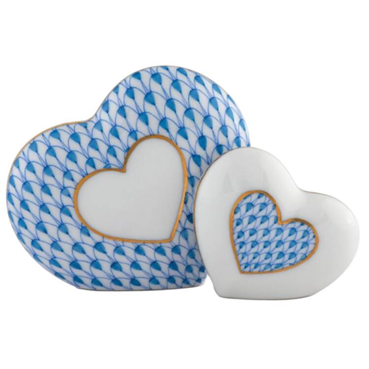 Manmade Objects Two Of Hearts-Blue - No Box
