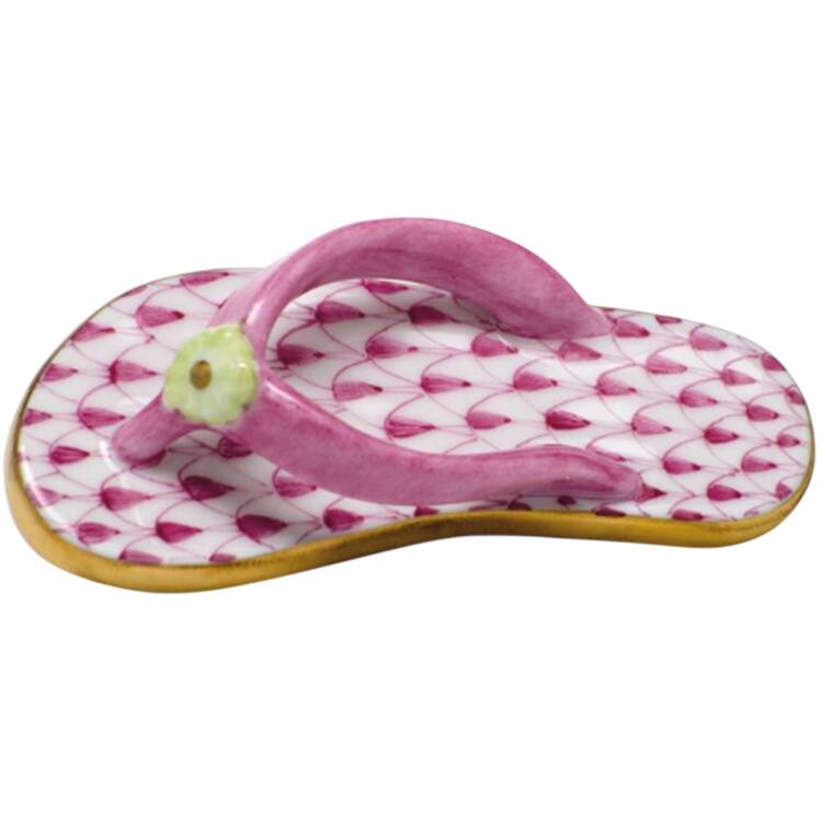 Manmade Objects Flip Flop-Raspberry - No Box