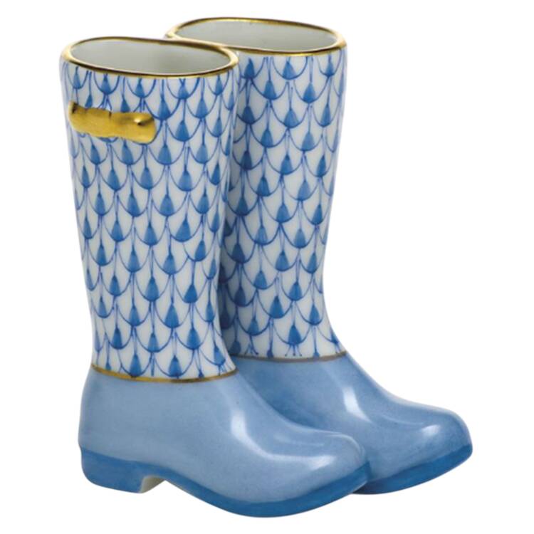 Manmade Objects Pair Of Rain Boots-Blue - No Box