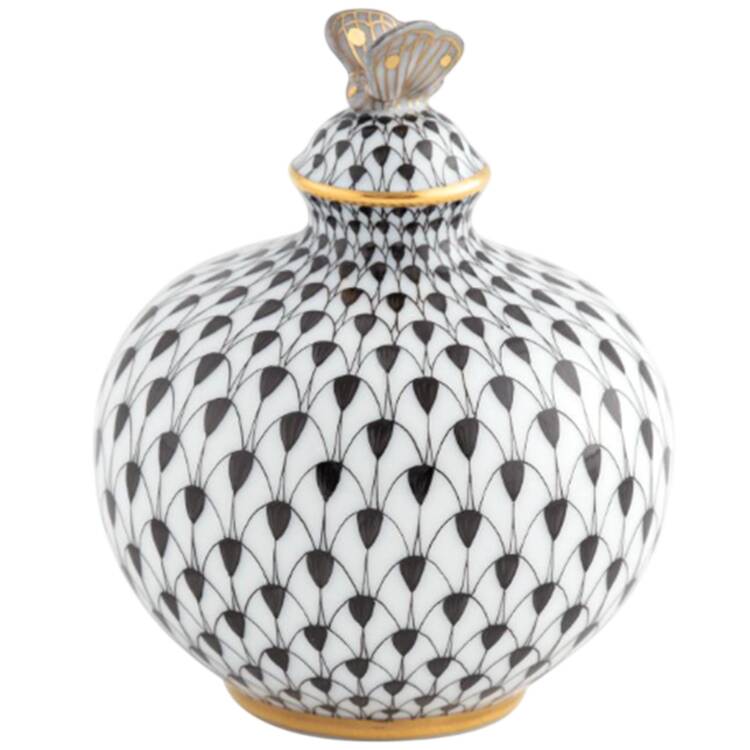 Manmade Objects Perfume Bottle Figurine-Black - No Box