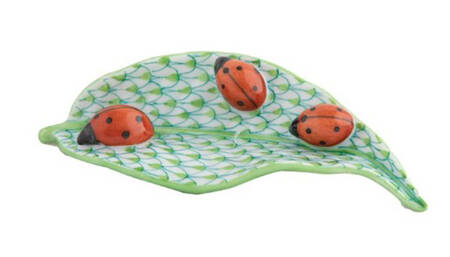 Bugs & Friends Ladybugs On Leaf- Keylime - No Box