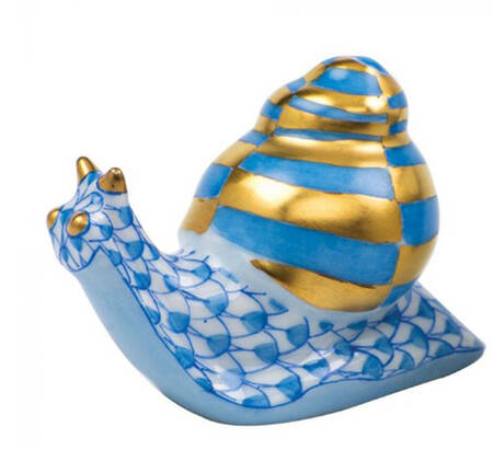 Bugs & Friends Baby Snail- Blue - No Box