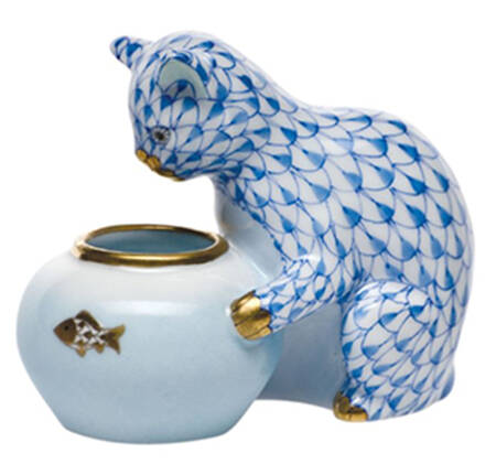 Cats Gone Fishing- Blue - No Box