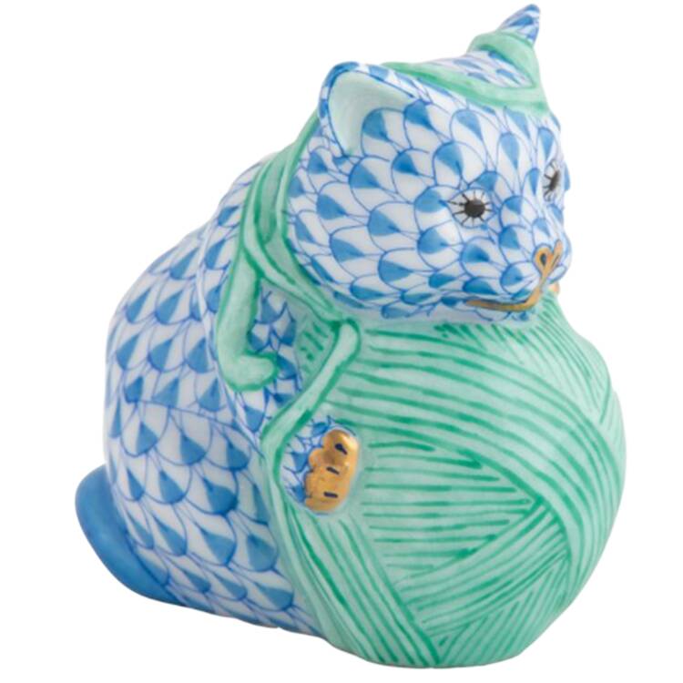 Cats Playful Kitten- Blue - No Box