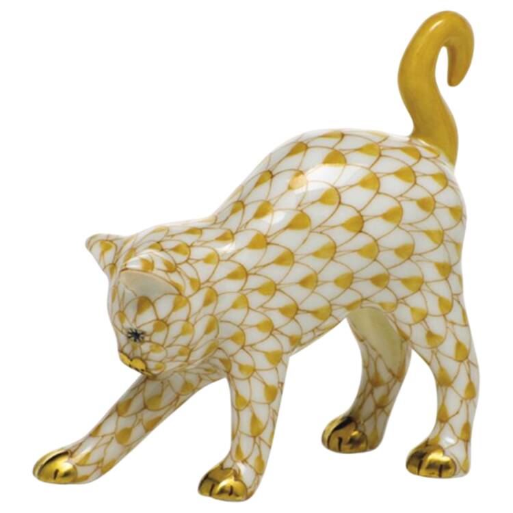 Cats Arched Cat- Butterscotch - No Box