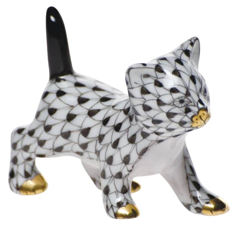 Cats Strutting Kitty- Black - No Box