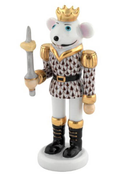 Rodents Mouse King Nutcracker- Chocolate - No Box