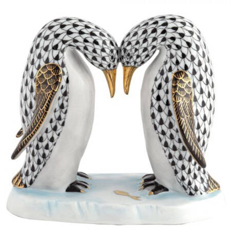 Waterfowl Pair Of Penguins - Black - No Box