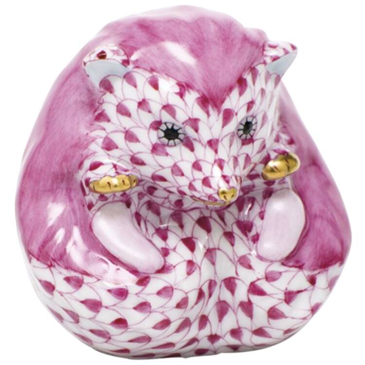 Wild Animals Baby Hedgehog- Raspberry - No Box