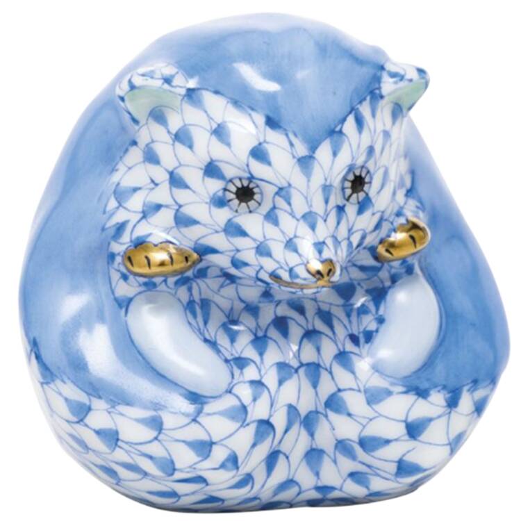 Wild Animals Baby Hedgehog- Blue - No Box