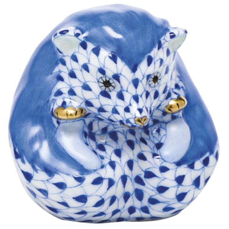 Wild Animals Baby Hedgehog- Sapphire - No Box