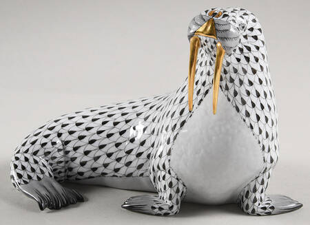 Sea Marine Animals Walrus - Black - No Box