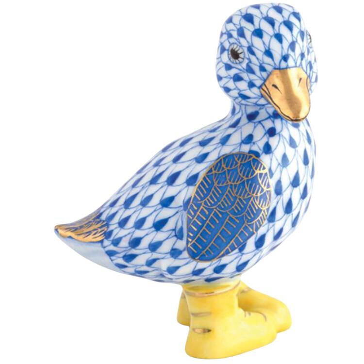 Ducks Duckling In Boots- Sapphire - No Box