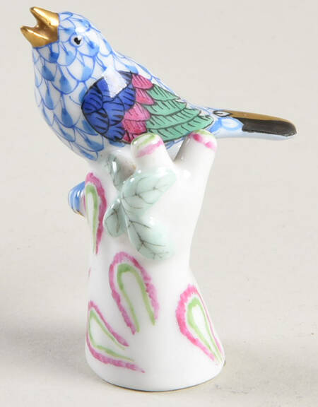 Birds Miniature Bird Blue - No Box