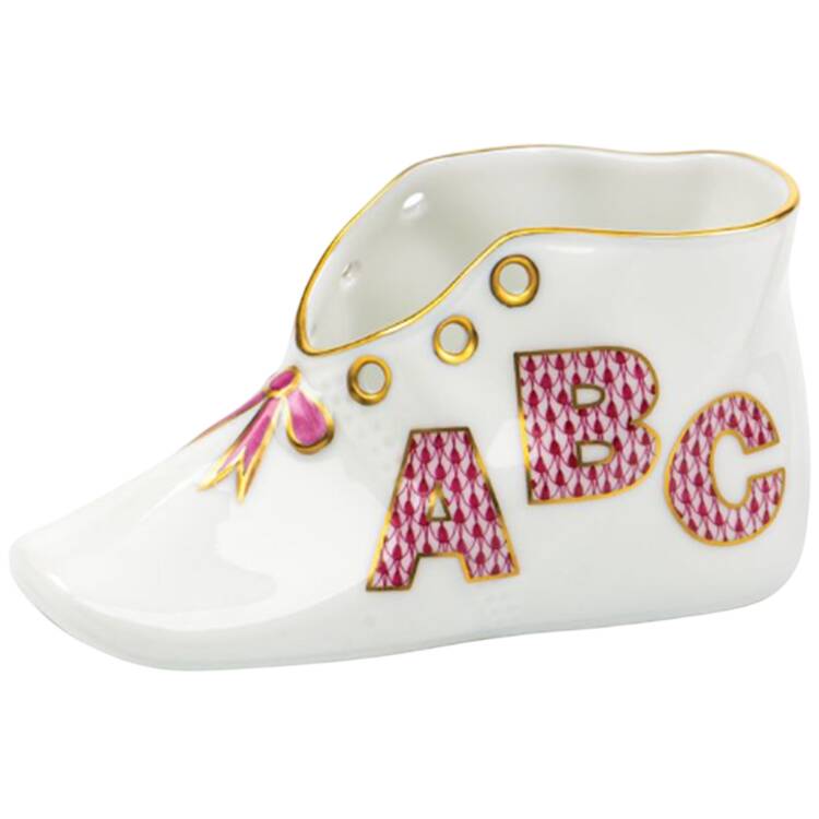 Childrens's Gifts & Toys Baby Shoe-Abe-Raspberry - No Box