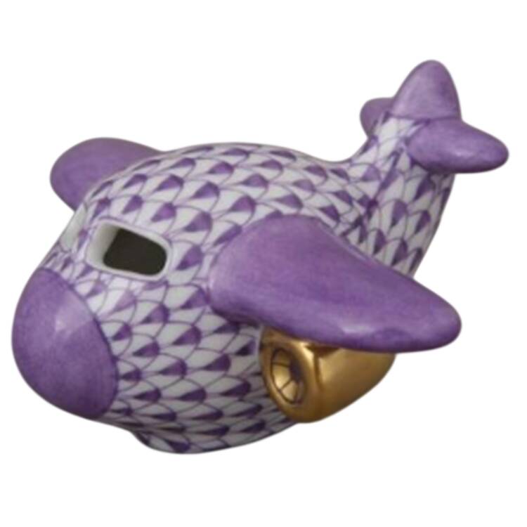 Childrens's Gifts & Toys Airplane-Lilac - No Box