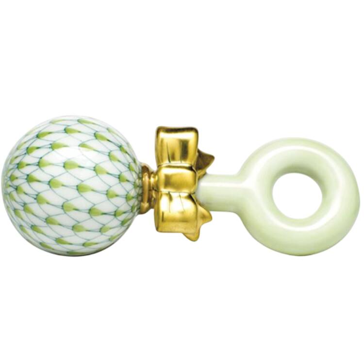 Childrens's Gifts & Toys Baby Rattle-Keylime - No Box