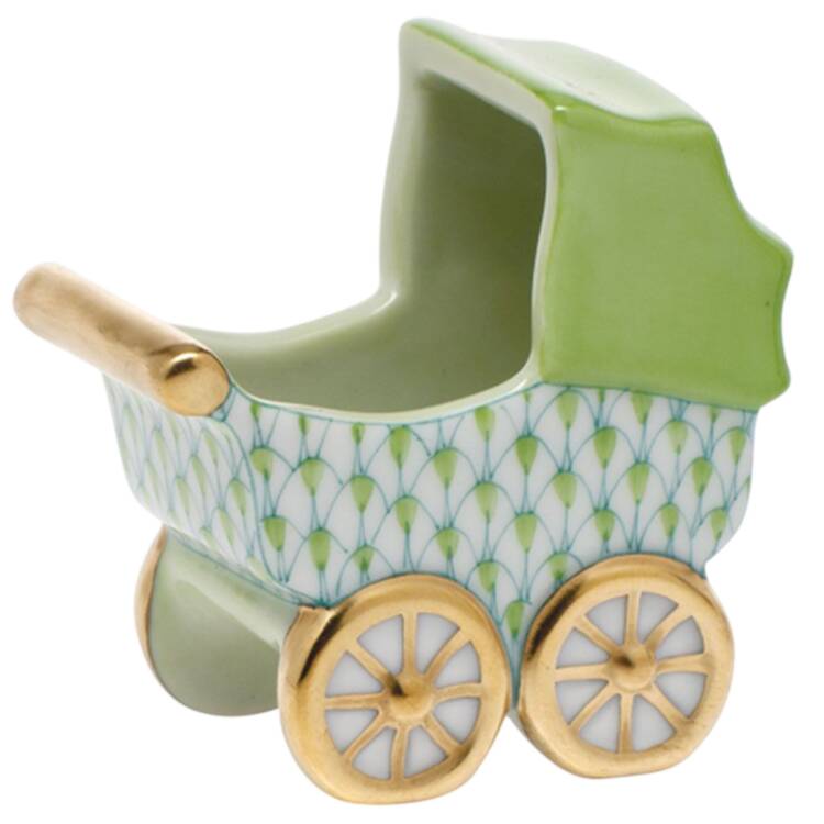 Childrens's Gifts & Toys Baby Carriage-Keylime - No Box