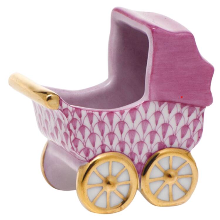 Childrens's Gifts & Toys Baby Carriage-Raspberry - No Box