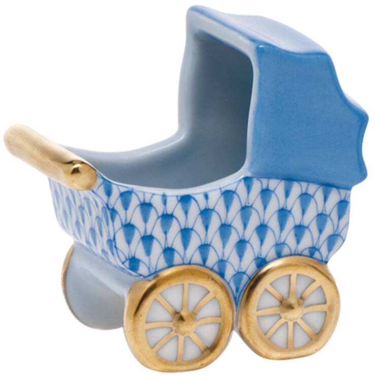 Childrens's Gifts & Toys Baby Carriage-Blue - No Box