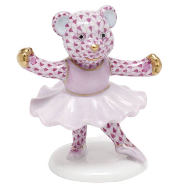 Childrens's Gifts & Toys Ballerina Bear- Raspberry - No Box