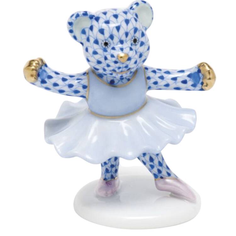 Childrens's Gifts & Toys Ballerina Bear- Sapphire - No Box
