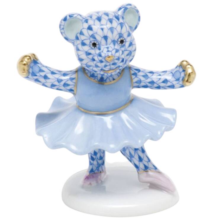 Childrens's Gifts & Toys Ballerina Bear- Blue - No Box