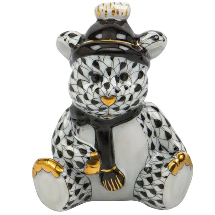 Childrens's Gifts & Toys Winter Bear-Black - No Box