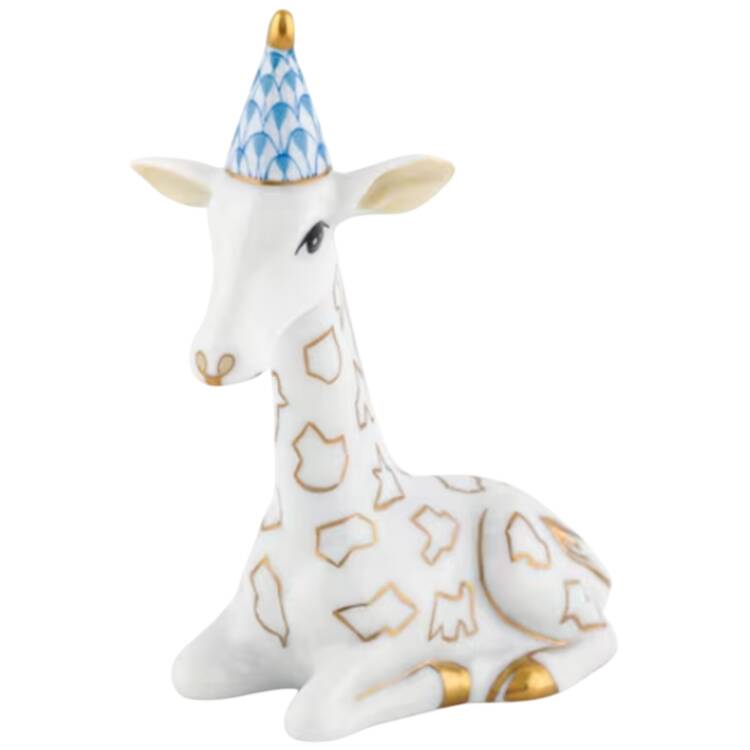 Childrens's Gifts & Toys Party Giraffe-Blue - No Box