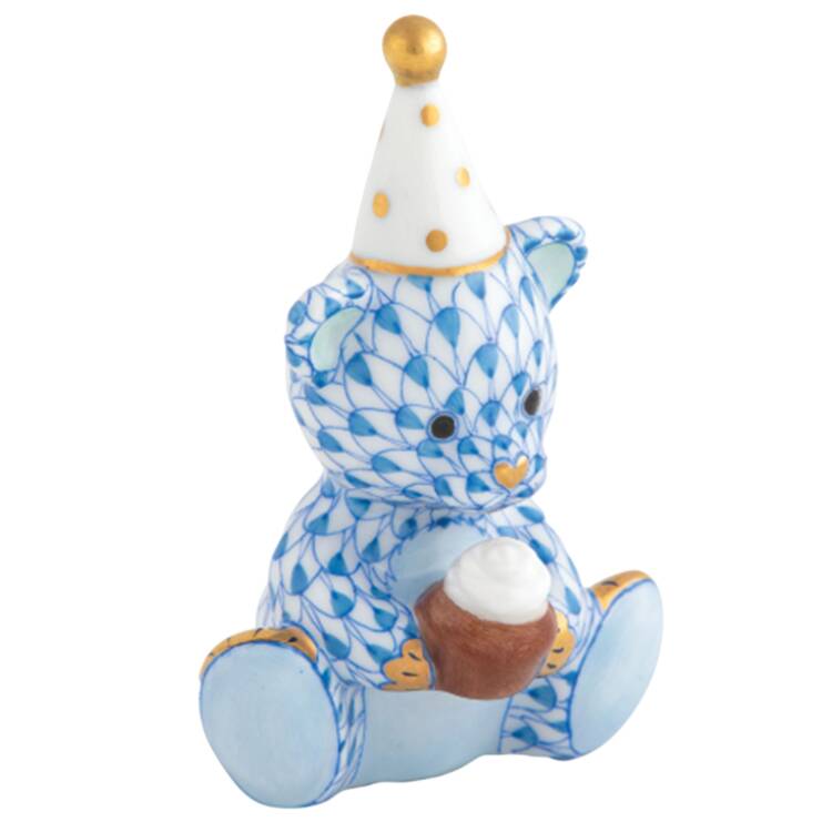 Childrens's Gifts & Toys Birthday Bear-Blue - No Box
