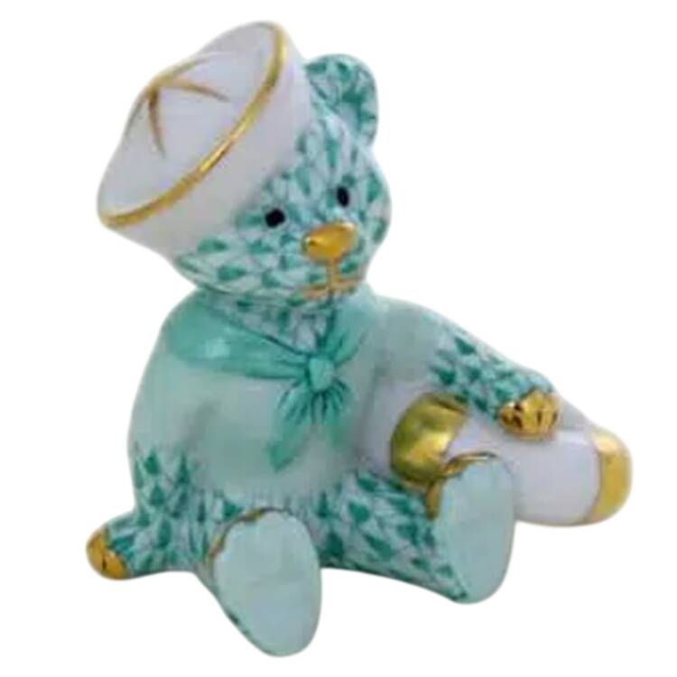 Childrens's Gifts & Toys Sailor Bear-Green - No Box