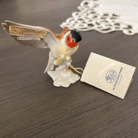 Gunther Granget Birds Goldfinch - With Box