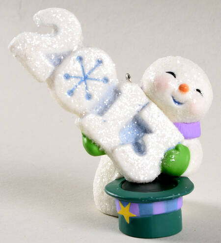 Frosty Fun Decade by Hallmark Gold Crown