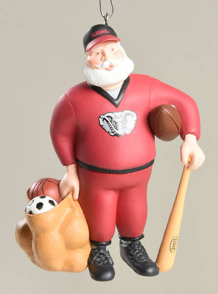 Collegiate-Santa (Sports Gear) by Hallmark Gold Crown