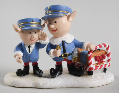 Rudolph's Christmas Town Accessories Town Train Station Conductor - No Box